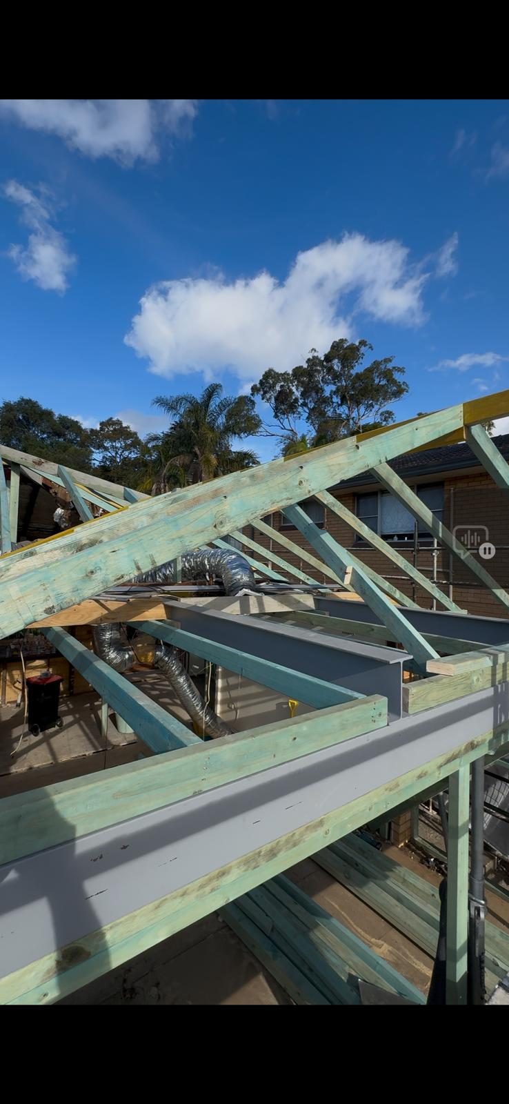 Roofing carpentry and roof framing in Sydney by Probuilding and Carpentry